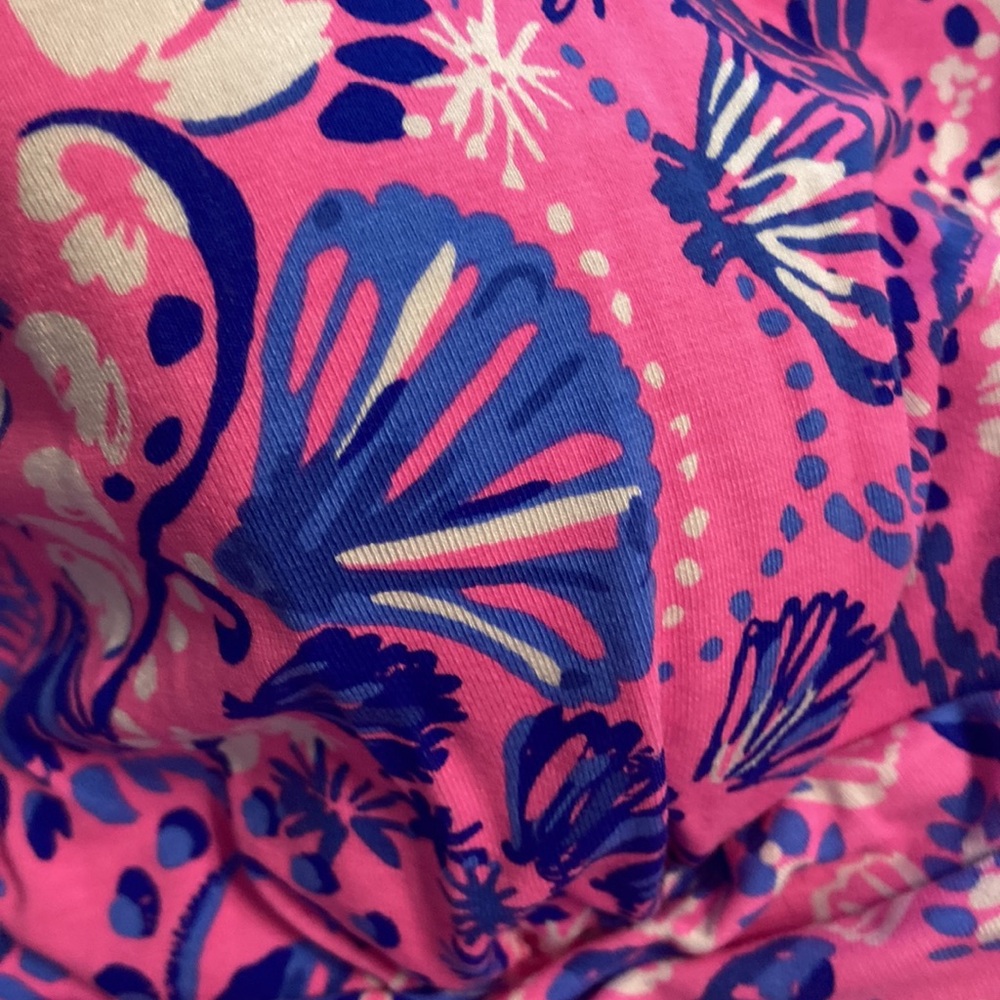 Lilly Pulitzer Maxi  Vibrant Pink and Blue Dress size XL BNWOT see all photos - Picture 15 of 16